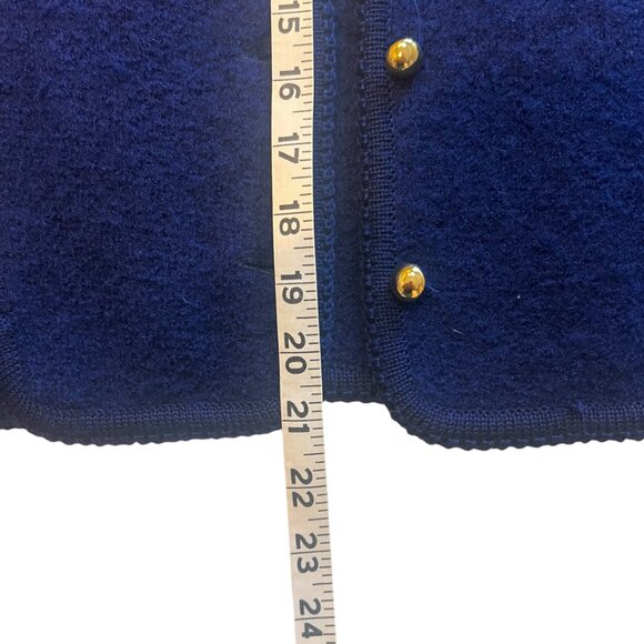 TRUE VINTAGE Tally-Ho 100% Wool Button Down Cardigan Sweater - Picture 5 of 5